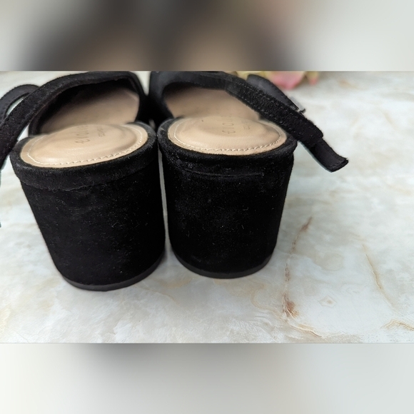 Easy Spirit Evolve Rita Black Slingback Heel Size 8.5 M - Picture 6 of 10